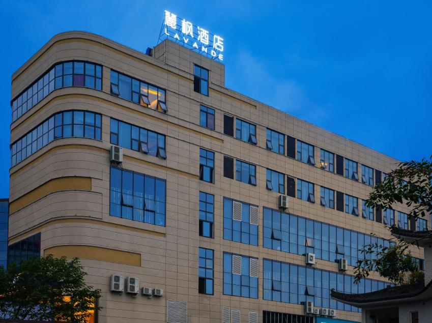 Lavande Hotel Luzhou Lufu Wanfu Daduhui Exteriör bild